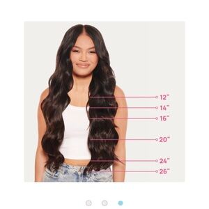 Zala Hair Extension Halo Mocha Swirl